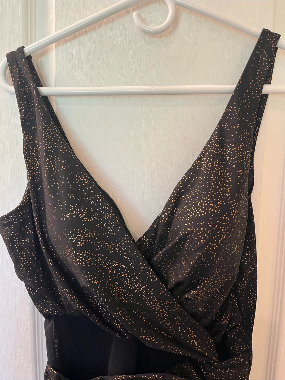 🆕Miraclesuit Brillante Circe One-Piece Swimsuit Black/Gold Size 16 - Picture 9 of 14